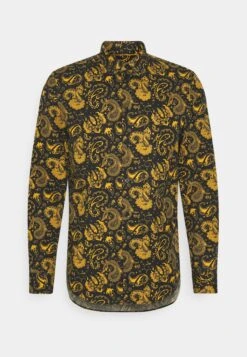 Pier One Festive Aop - Overhemd - Black