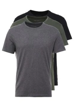 Pier One 3 Pack - T-Shirt Basic - Black/Grey/Green 12 Pier One 3 Pack - T-Shirt Basic - Black/Grey/Green -Pier One df840033a7f04afda15f16c48ba7762b scaled