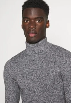 Pier One Muscle Fit Turtle - Trui - Mottled Grey -Pier One e3c882d2274c45af8a9f7df902604a5f scaled
