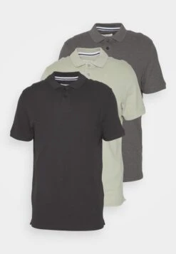 Pier One 3 Pack - Poloshirt - Mint/Black/Grey 12 Pier One 3 Pack - Poloshirt - Mint/Black/Grey -Pier One e70459e3f1f5490f922fd1fc111dd659 scaled