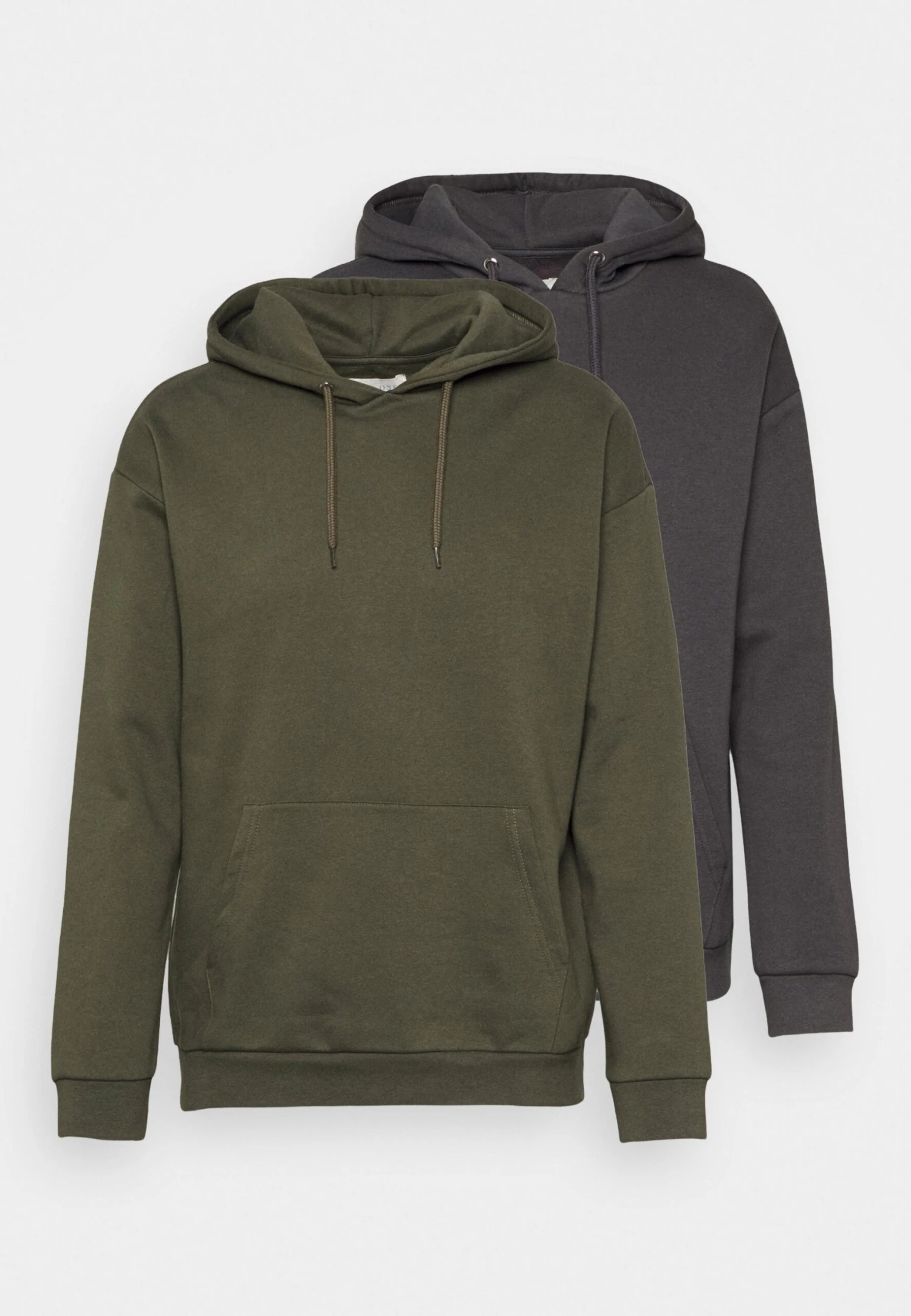 Pier One 2 Pack - Hoodie - Olive/Grey 6 Pier One 2 Pack - Hoodie - Olive/Grey - Afbeelding 6