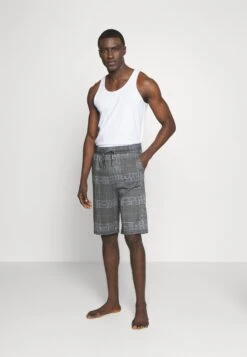 Pier One 3 Pack - Pyjamabroek - Blue/Dark Blue/Black