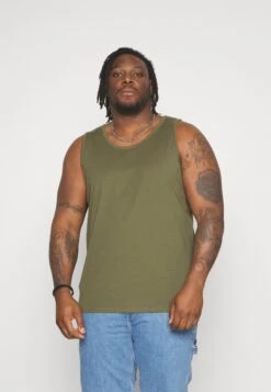 Pier One 3 Pack- Top - Black/Grey/Khaki -Pier One ec42e982ee5143838289ec65fa994e0c scaled