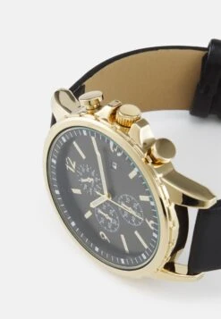 Pier One Unisex - Chronograaf - Black/Gold-Coloured 7 Pier One Unisex - Chronograaf - Black/Gold-Coloured -Pier One eec72deb7b2740719a136e412abc57b2 scaled