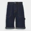 Pier One Jeansshort - Blue Denim