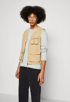 Pier One Bodywarmer - Tan -Pier One f195baee9fb6489dbaeb853180d004d6 scaled