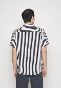 Pier One Overhemd - Dark Blue/White -Pier One f20c4c98ed0f469fb44c9fcda6a564b8 scaled