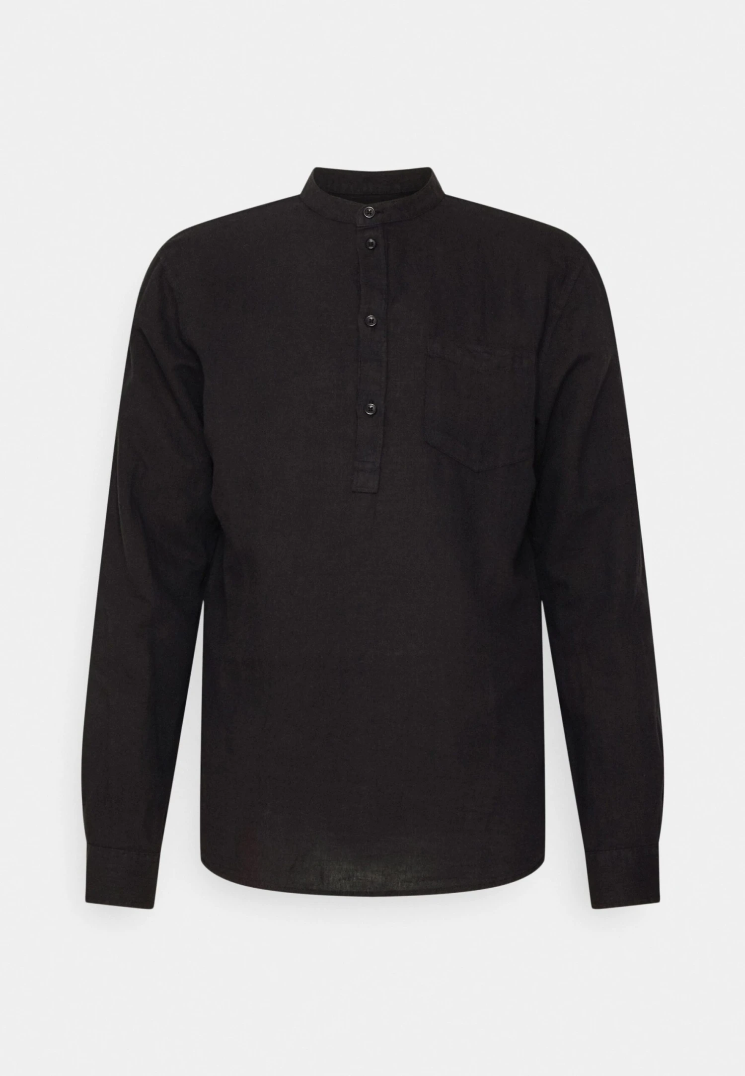 Pier One Linen Cotton Mix 2 Pack - Overhemd - White/Black 3 Pier One Linen Cotton Mix 2 Pack - Overhemd - White/Black - Afbeelding 3