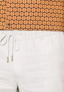 Pier One Linen Blend Drawcord Shorts- Shorts - Beige -Pier One faf1e59edf384bd2bc1cf42708a1a79d scaled