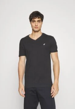 Pier One V Neck Bird Tonal 3 Pack - T-Shirt Basic - White/Dark Green/Black -Pier One fb2018becdee4b1c81f7d032674f18f4 scaled