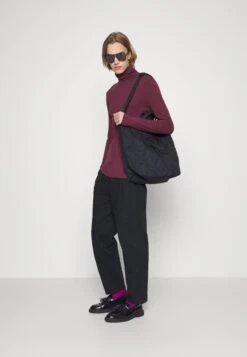 Pier One 2 Pack - Longsleeve - Bordeaux/Dark Blue