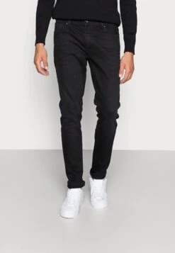 Pier One Jeans Skinny Fit - Black Denim
